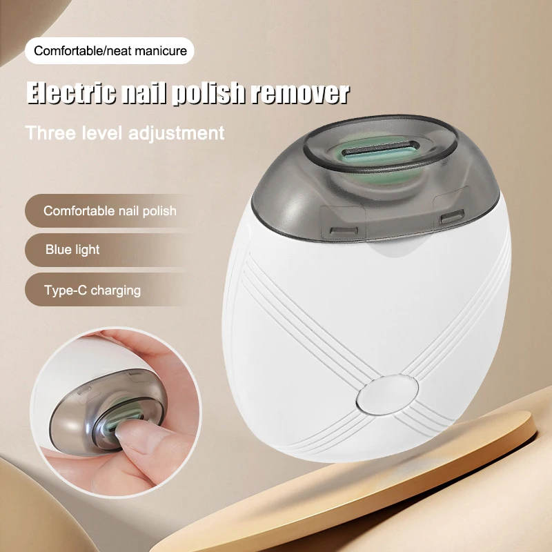 Coupe-ongles électrique pour bébé, avec lampe, coupe-ongles, polissage, lime de manucure avec 3 vitesses réglables, Portable