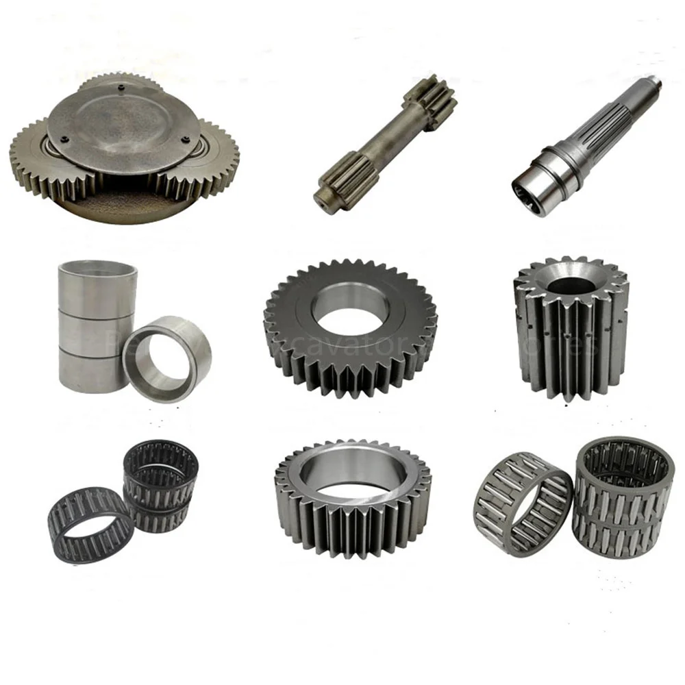 Excavator Parts For Daewoo DH55 Doosan DX55 60-7 Travel Drive One and Two Planetary Gear Center Shaft Needle Bearing