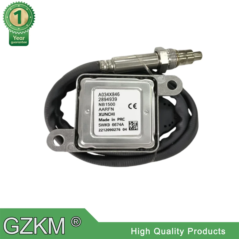 

Датчик оксида азота 5WK96674A 2894939 A034X846 для Cummins