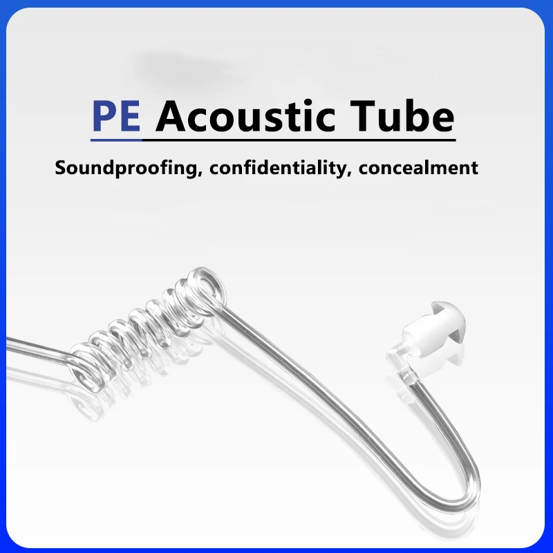 Baofeng UV-68 Pro Max قابل للتعديل الحلق Mic UV-9R Pro غير قابل للتعديل التكتيكية الصوتية سماعة رأس بأنبوب ل UV-S22 UV98 Pro سماعة الأذن