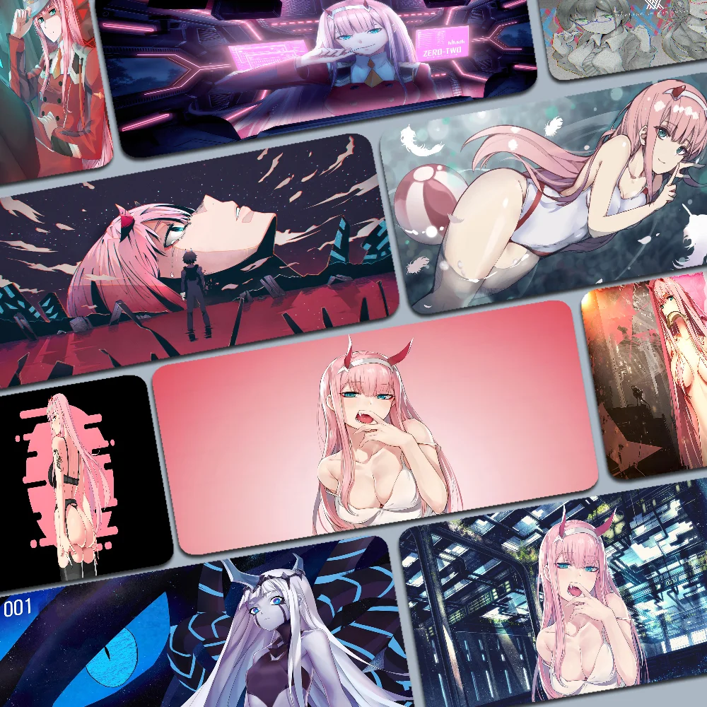 

Zero Two Darling In The Franxx Mousepad Boy Pad Natural Rubber Gamemousepad Desk Mat Size for Gameing World of tanks CS GO Zelda