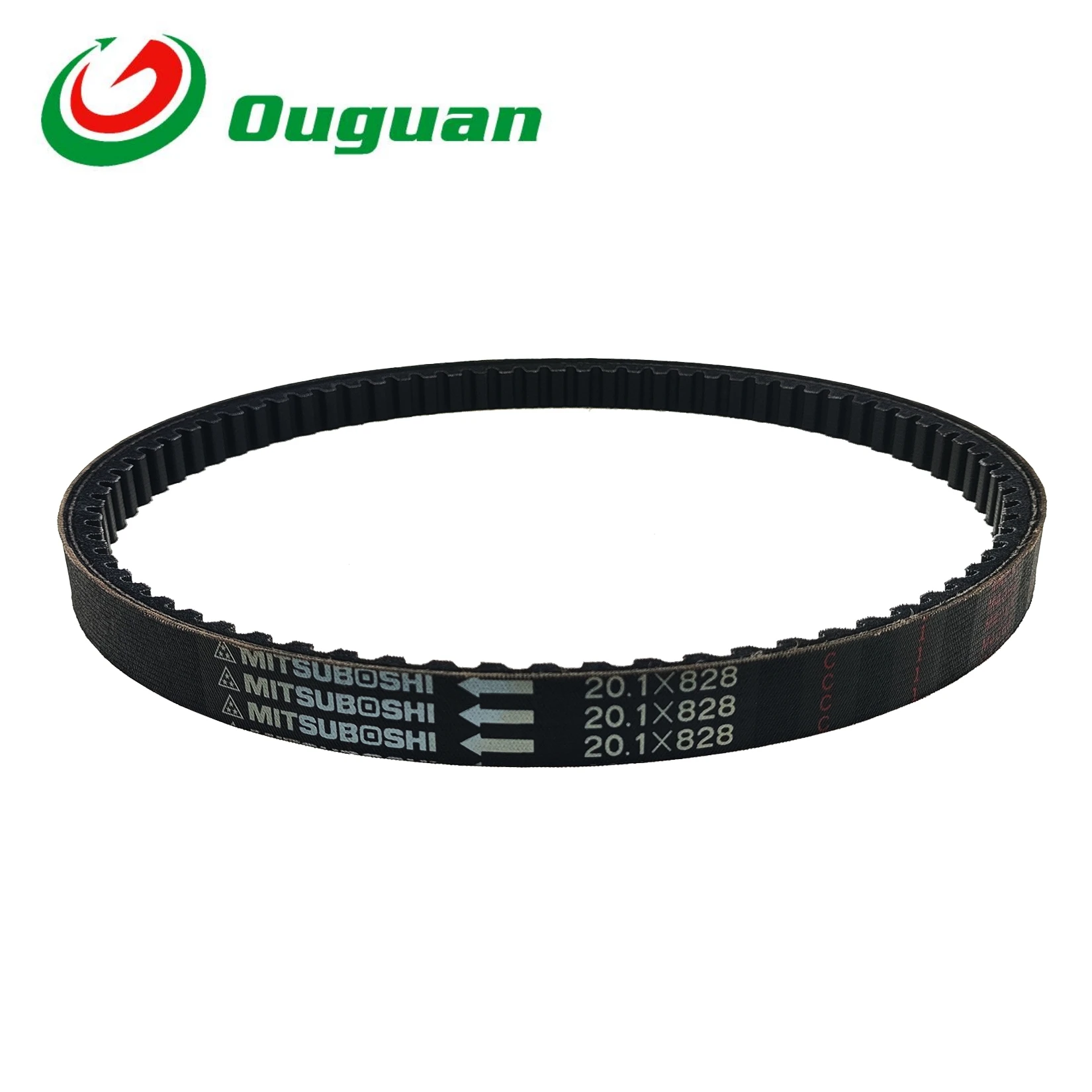 

ouguan 828*20.1 For Keeway Matrix 125 2006 2007 2008 2009 20.1x828mm Motorcycle Drive Belt Transmission Belt V Belt
