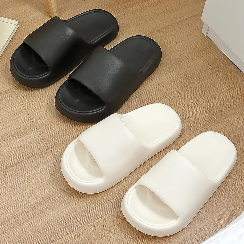 Big Size 48 49 Men Cloud Slippers Summer Beach Sandals EVA Soft Sole Slides Platform Male Women Indoor Bathroom Anti-Slip Shoes