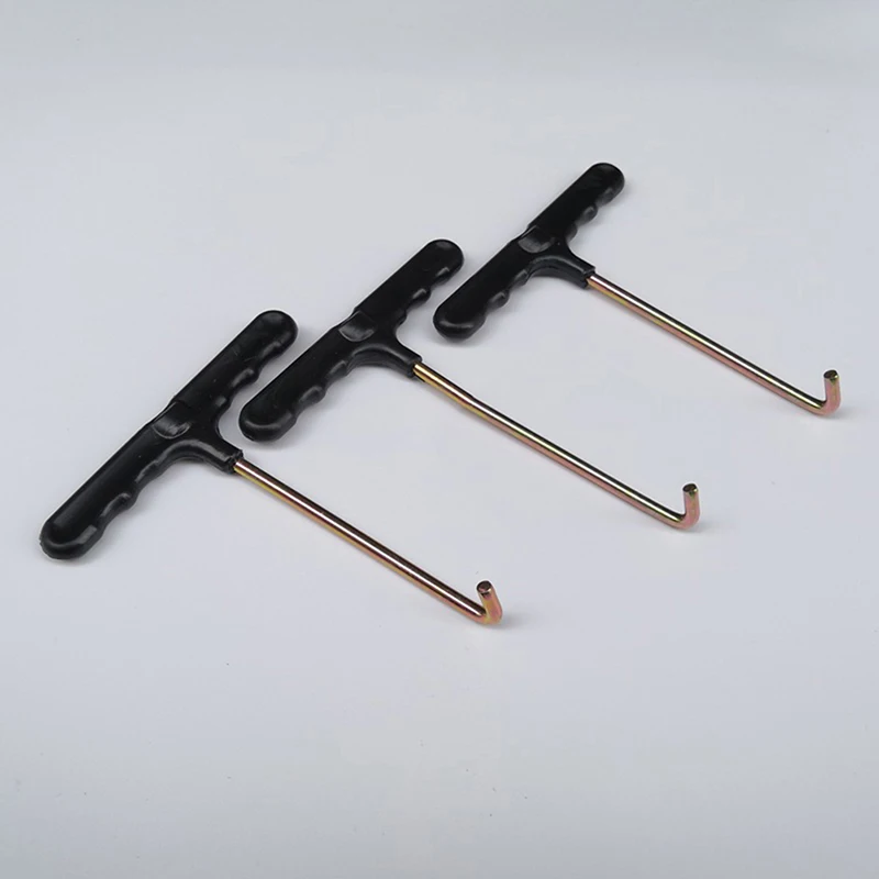 1Pc Trampoline Spring Pull Tool Trampoline T Hook Tool Tent Peg Puller Extractor