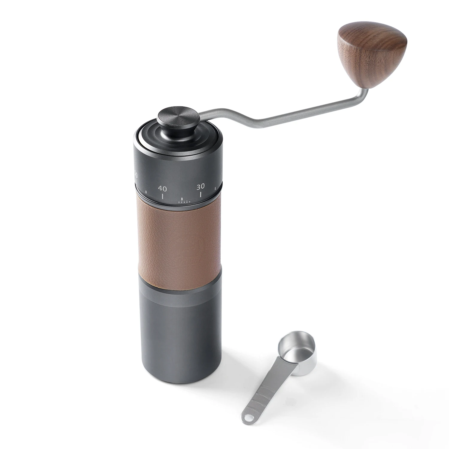 ICafilas Upgrade Manual Coffee Grinder Professional 420 Stainless Steel 7 Core Burrs Coffee Beans Grinder Handmade Coffee Tools