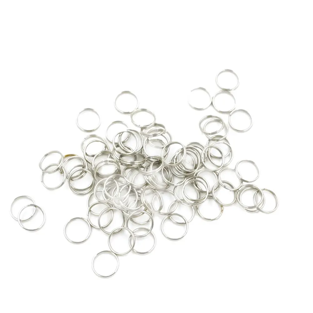 

500 Pcs Silver Jewelry Accessories Making Ring Kit Findings Rings Bracelet Opening