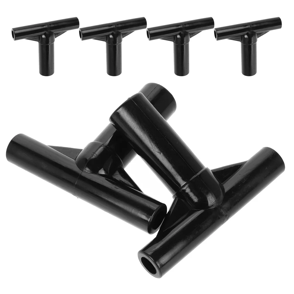 

6Pcs Trampoline Frame Connectors T-Tube Sleeves Reinforced Joint Protection for Enhanced Stability and Injury Prevention