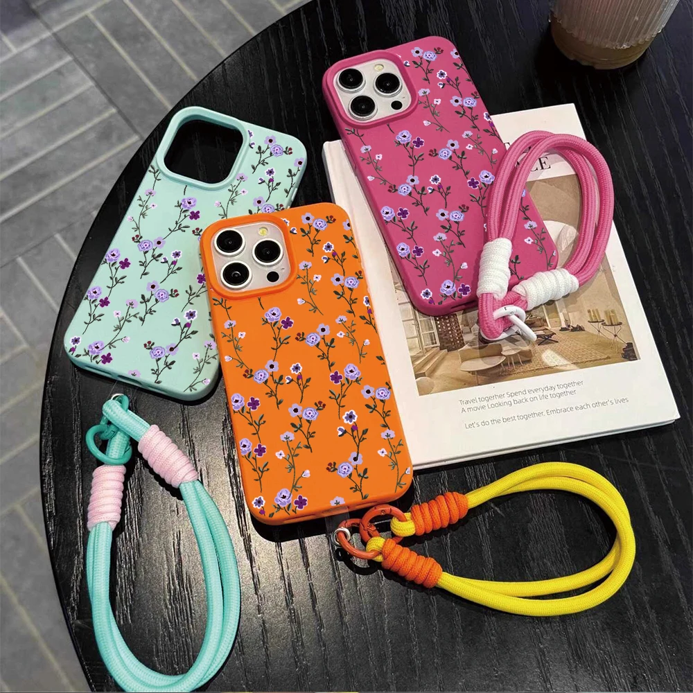 Funda de silicona mate con cor - Phone Cases Purple reseña y precio