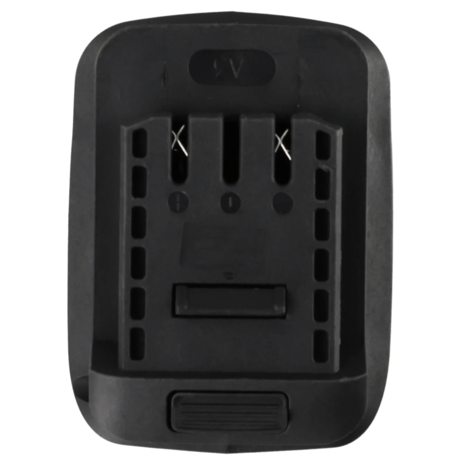 Installazione semplice Pratico connettore adattatore batteria Applicazioni ad alta potenza Batteria agli ioni di litio in plastica da 18 V Nera