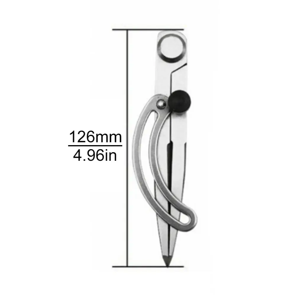 125mm Stainless Steel Spacing Gauge for Wood Industry / Head Leather Edge