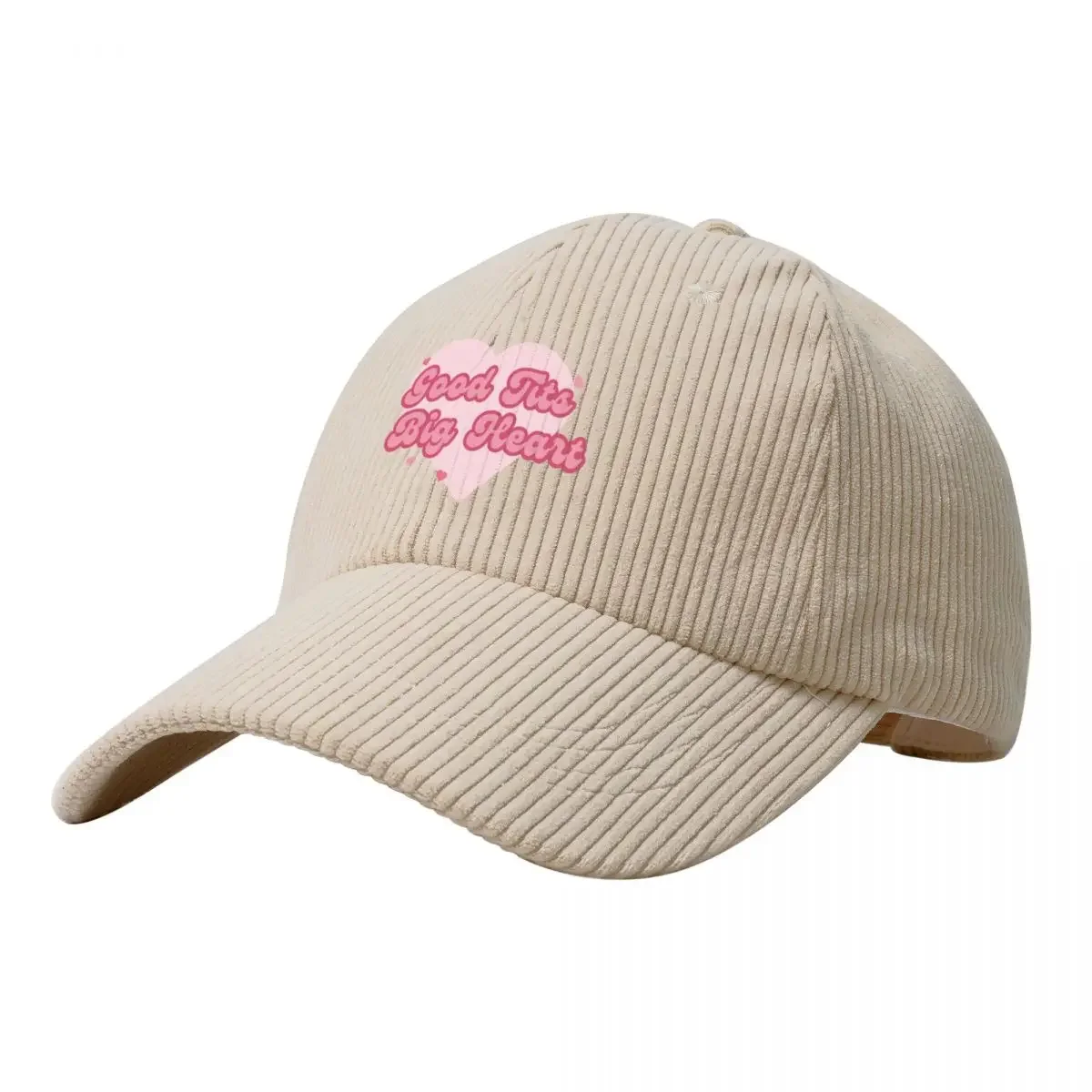 Good Tits & a Big Heart - Renee Rapp Corduroy Baseball Cap Thermal Visor New In The Hat Women's Beach Outlet Men's