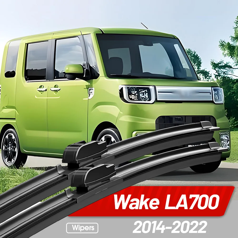 Para Daihatsu Wake LA700 2014-2022, Escobillas Limpiaparabrisas Delanteras, Accesorios para Ventanas, 19"19" 2021 2020 2019 2018 2017