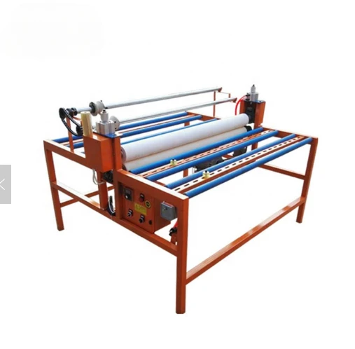 Automatic Double sided Glass cabinet door film machine Glass Protective Glass laminating machine