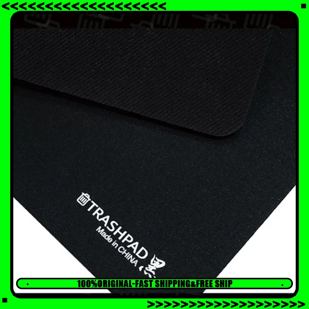 TRASHPAD BLACK Gaming Mousepad FPS Controlled Astringency Mouse Pad Skidproof For CSGO PUGB APEX Valorant Pc Accessories Gifts