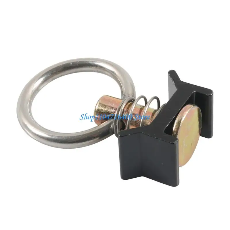 

y1gd High Capacity L Track Fitting Metal L Track Accessory for Truck Bed Trailer Use