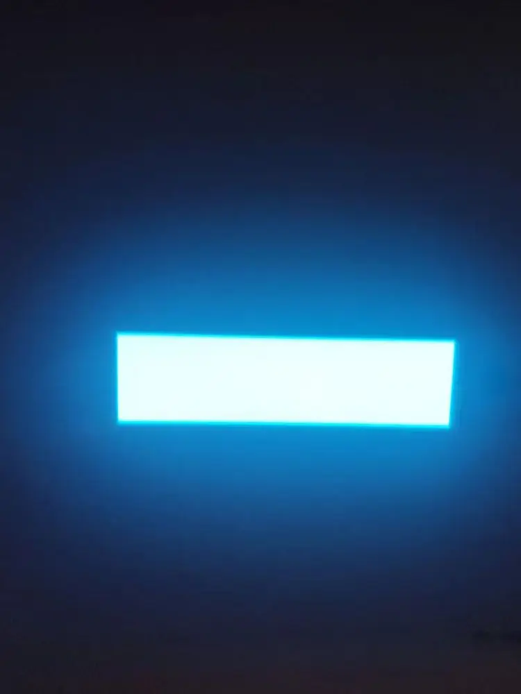 Blue Color El lighting Stripe EL Backlight El Lighting Sheet  Without Inverter