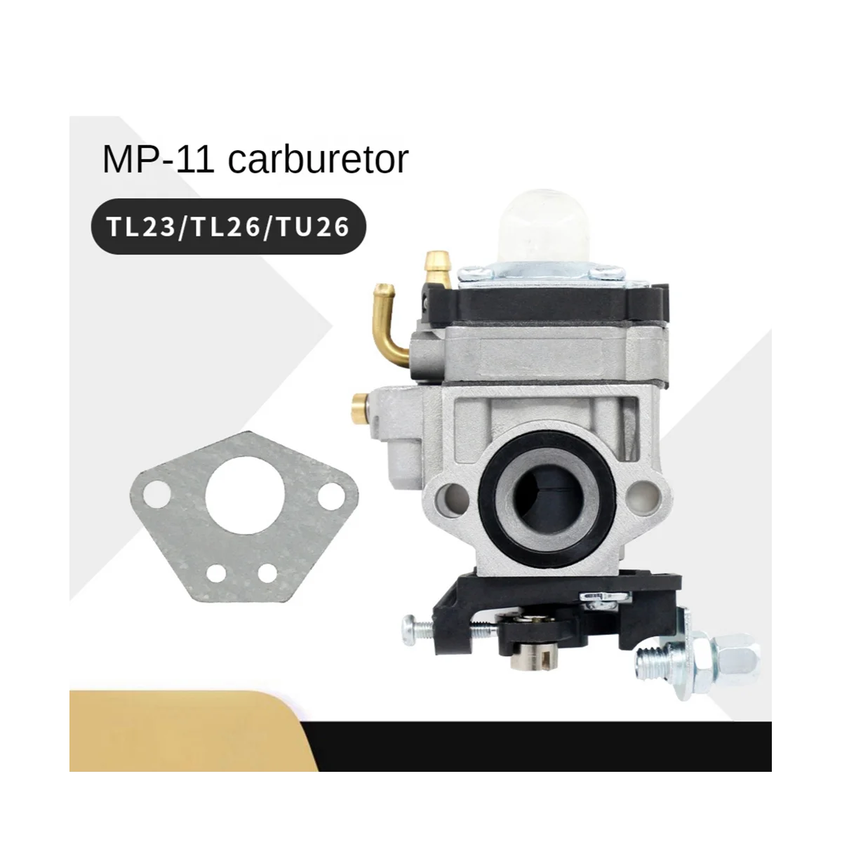 Carburetor Fits for Lawn Mower TL23 TL26 TU26 Carburetor MP11 34 36F Carburetor