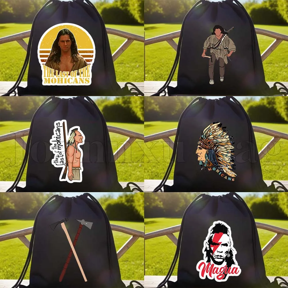 

Спортивная сумка-мешок на шнурке для бега, футбола, спортзала, с принтом «Последний из мухамейков» и изображением героя, подарок для любителей книг