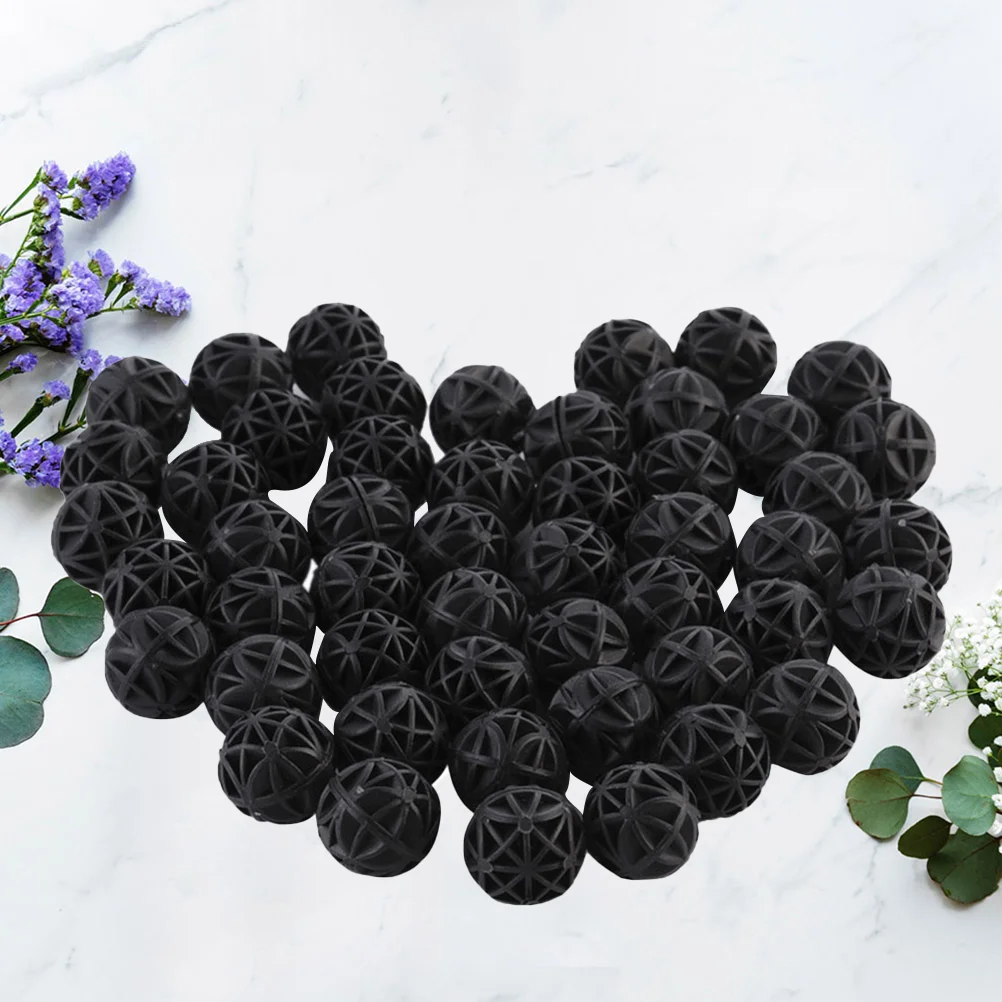 

100 Pcs Sponge Filter Fish Tank Accessories Ball Aquarium Biological Balls Biochemical