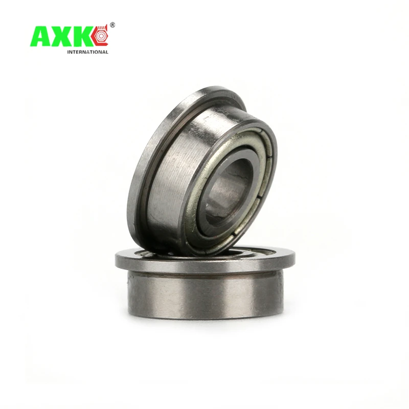 10pcs F682ZZ F683ZZ F684ZZ F685ZZ F686ZZ F687ZZ F688ZZ F689ZZ Flange Ball Bearing Thin Wall Metal Shielded Flanged Bearings