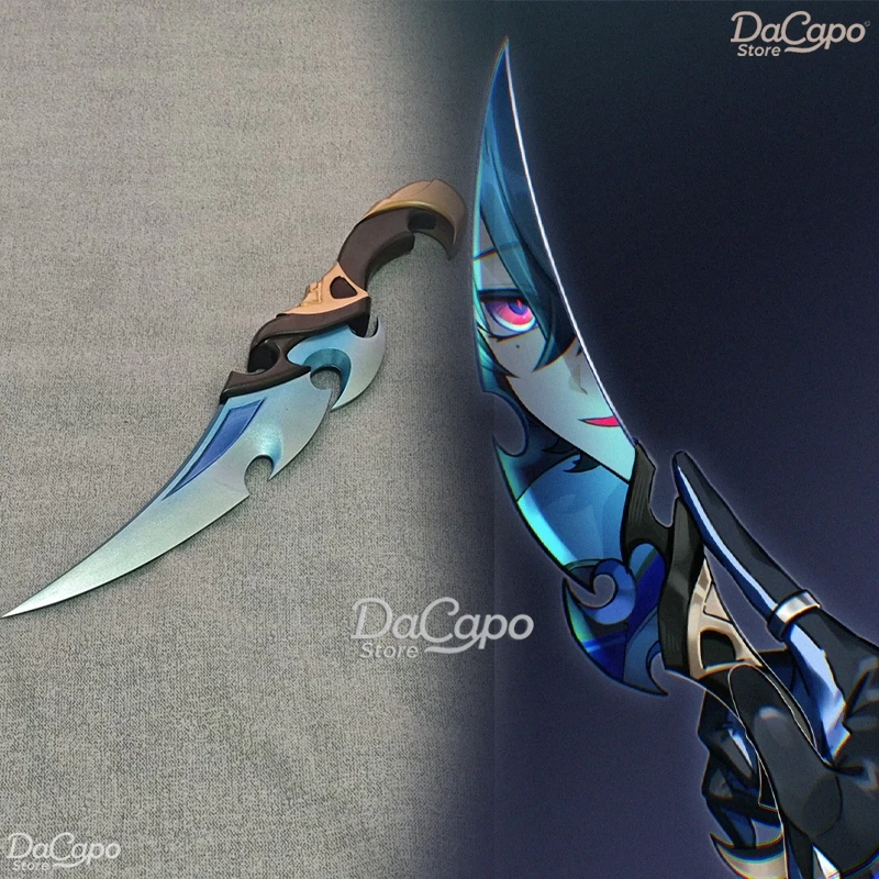 

Anime cosplay Genshin Impact Lohen Cosplay Props Anime Game Same Style Restores Character Shape Rich disfraz mujer PLA Handmade