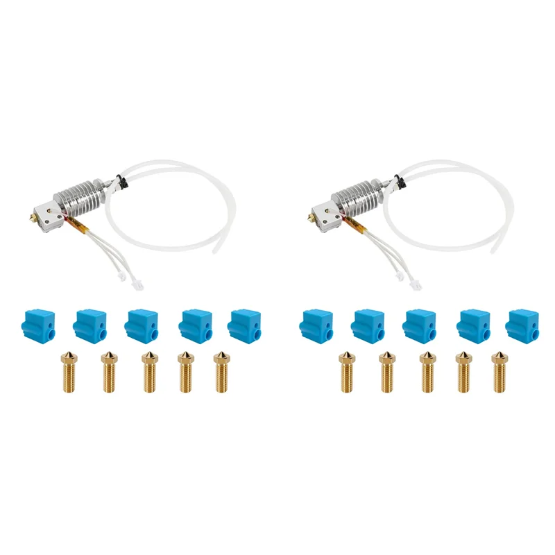 

Комплект Hotend для Anycubic Vyper, 3D-принтер в сборе, комплект Hotend с 10 шт., силиконовые носки, насадки для 3D-принтеров Vyper