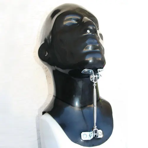 100% Latex Maske Rubber Black Mask three-dimensional Cosplay Party Handmade Customization 0.4mm Size XXS-XXL