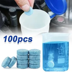 Car Windshield Glass Concentrated Washer Tablets Car Effervescent Washer Fluid Wiper Glass Solid Cleaning Tablets for Car Window
