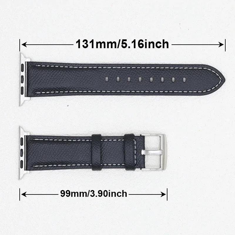 PU Leather Strap for Apple watch band 46mm 42mm 45mm 44mm 41mm 40mm Ultra 2 49mm Correa Bracelet iWatch series 10 9 8 7 6 SE 5 4