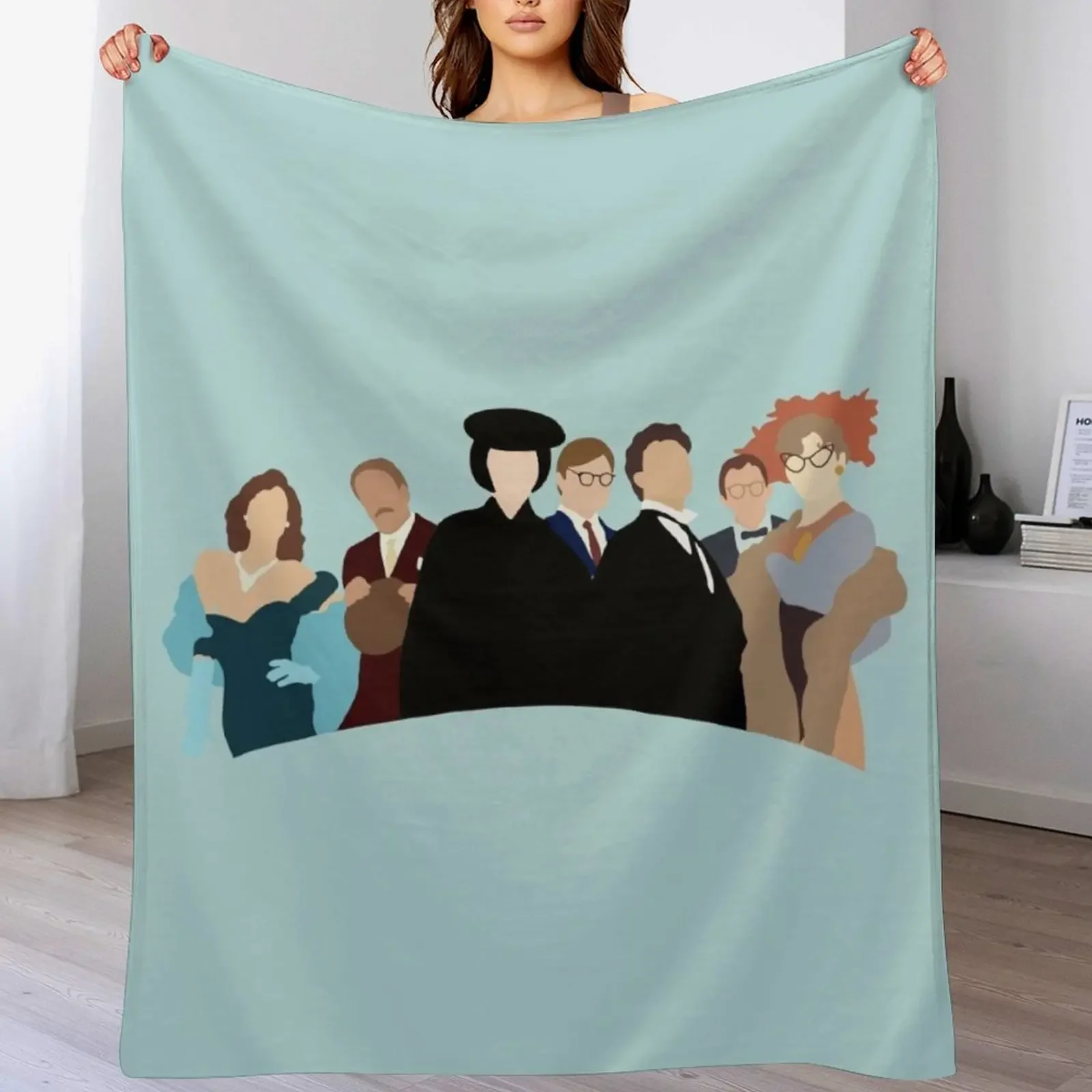 

Clue Movie Throw Blanket Multi Use Warm Blanket for Living Room Bedroom