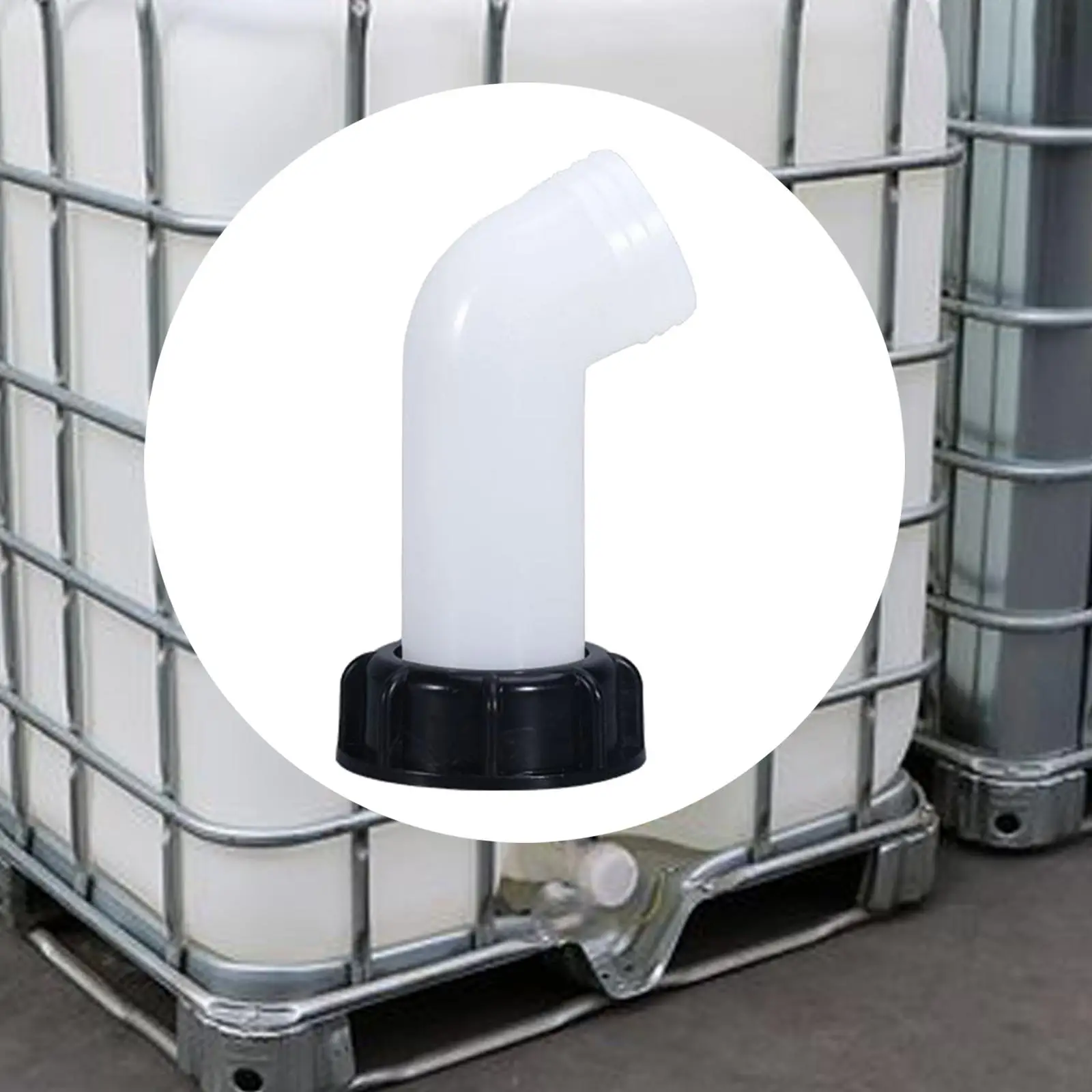 Ibc Tote Tank Fittings Extension Drain Spout S60 Plastic Thread Adapter for Water Tank Ton Barrel Use