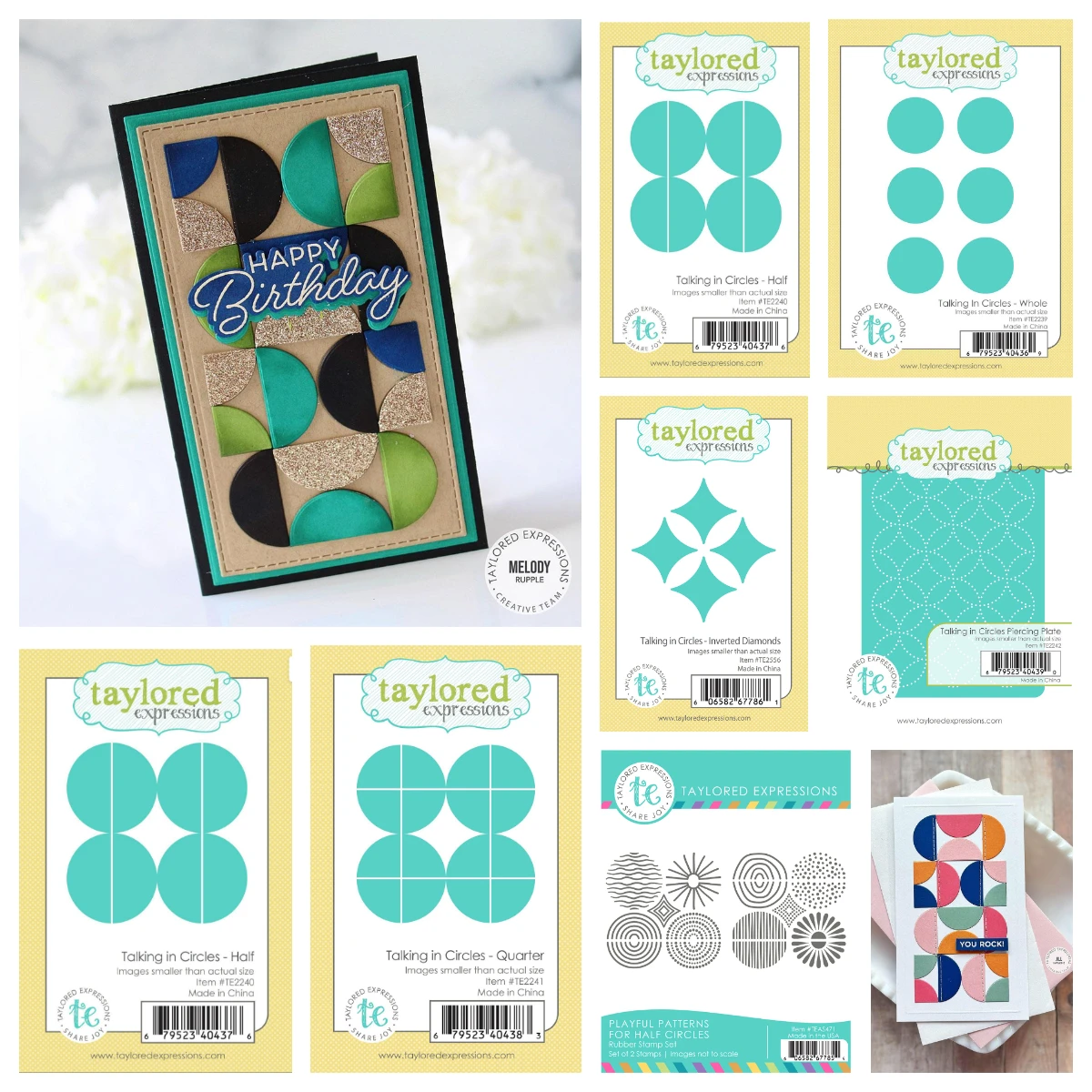 

Taylored New Holiday Half Patterns Die Metal Cut Dies Stamps Talking in Circles Craft DIY Scrapbook Background Clear Stamp Set