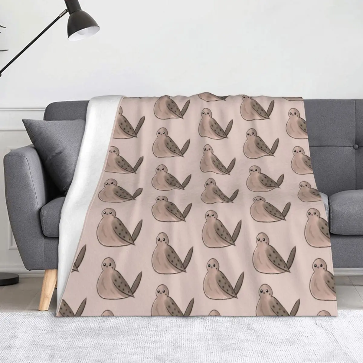 

BORB: Mourning Dove Throw Blanket Baby Weighted Large Summer Beddings Blankets