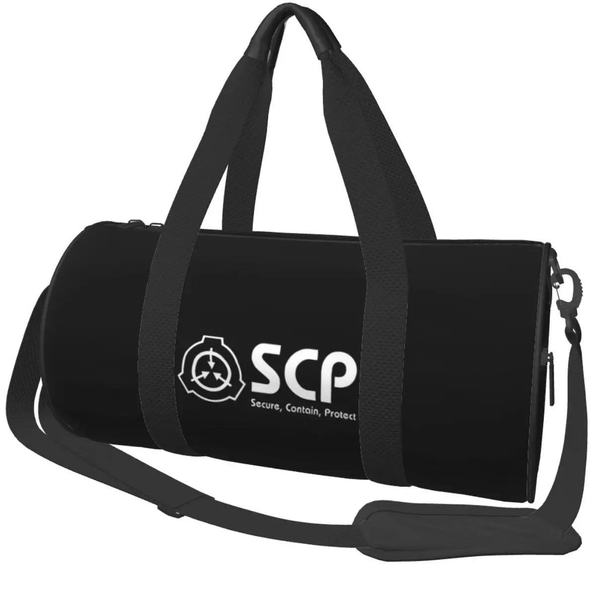 

SCP Foundation (2) Спортивная сумка Дорожные тренировочные спортивные сумки Мужской дизайн с обувью Красочная сумка для фитнеса Уличные сумки