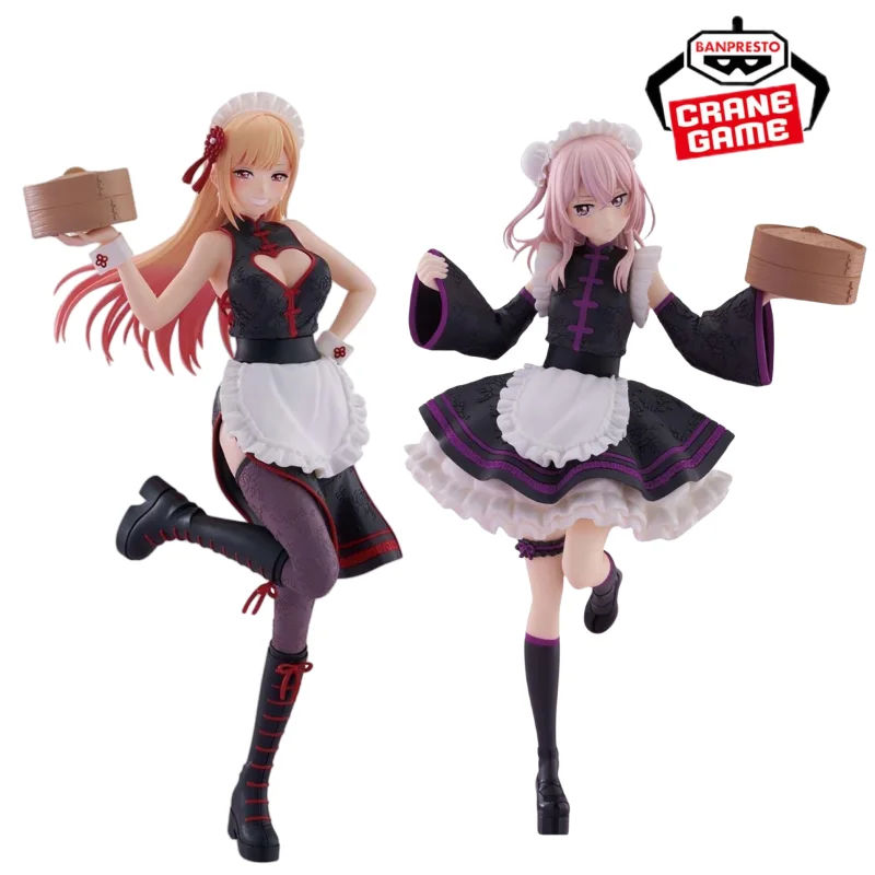 

В наличии оригинальный BANDAI BANPRESTO My Dress-Up Darling Kitagawa Marin Inui Sajuna в китайском стиле горничная аниме фигурка модель куклы