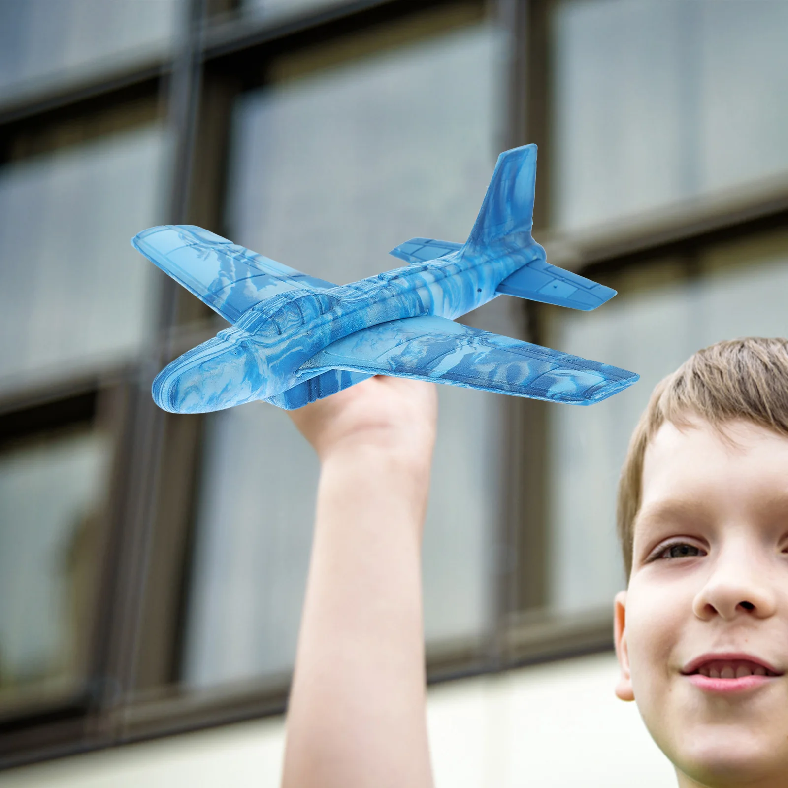 

Детский планер-самолет, креативный стабильный интересный самолет, легкий, гибкий, ударопрочный, подарок на Хэллоуин, день рождения, кемпинг