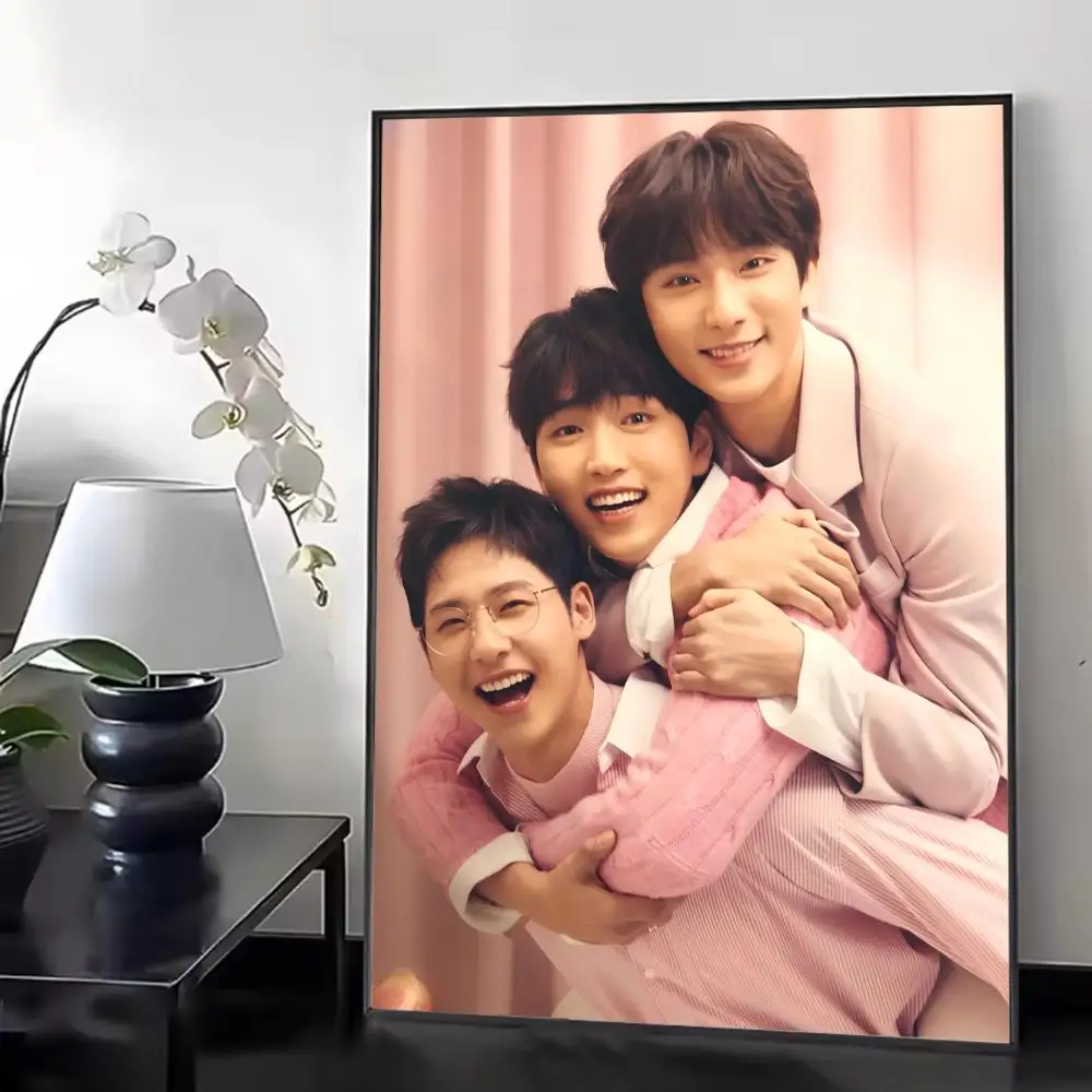 Kpop Group B-b1A4 Poster Chic Aesthetic Self-Stick Wall Poster Bedroom & Dorm Room Decor - view 3