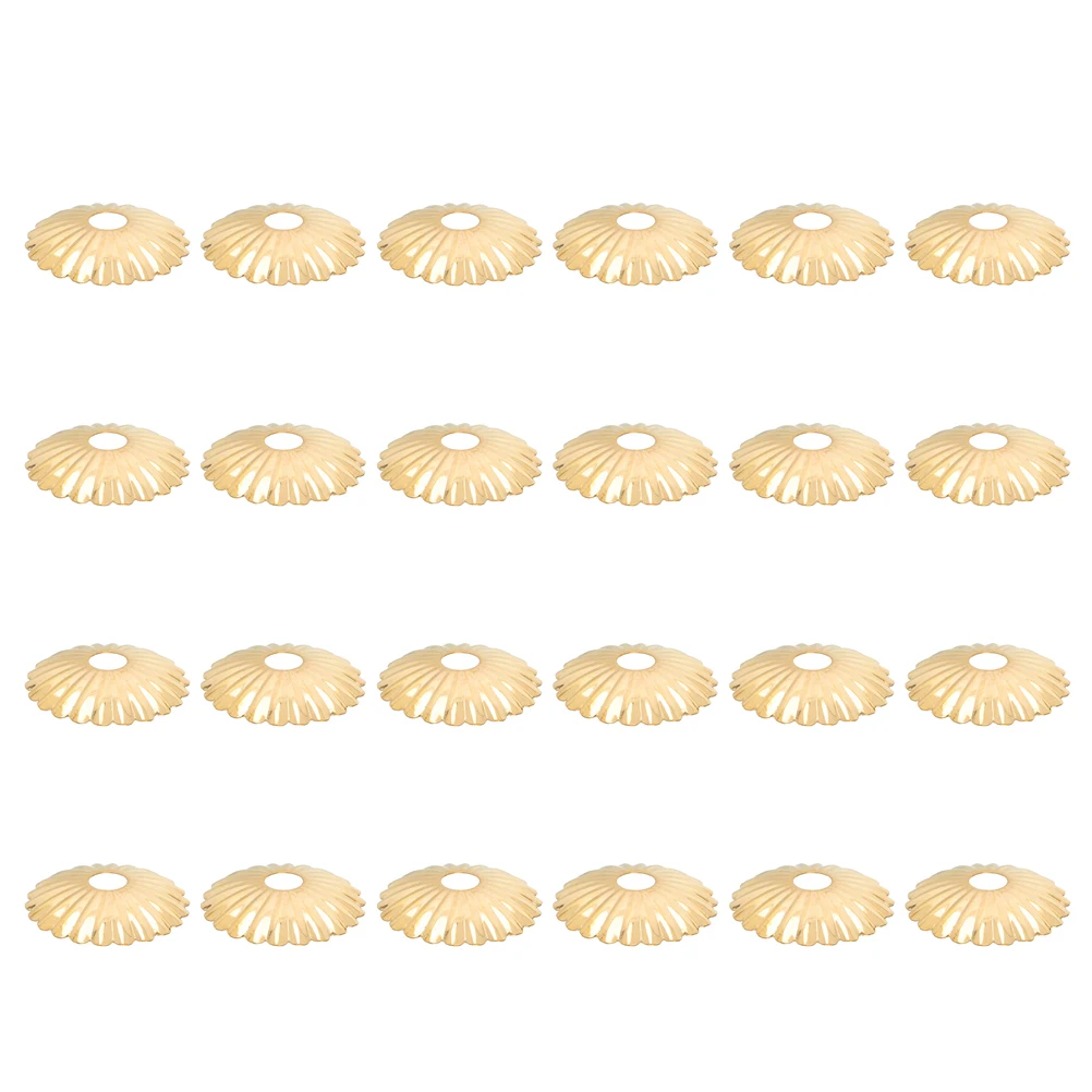 

24 Cs Lamp Cover Simple Style Iron Branch Home Decor Table Lighting Plate Case Flower shaped Easy Install Disassemble Small Size