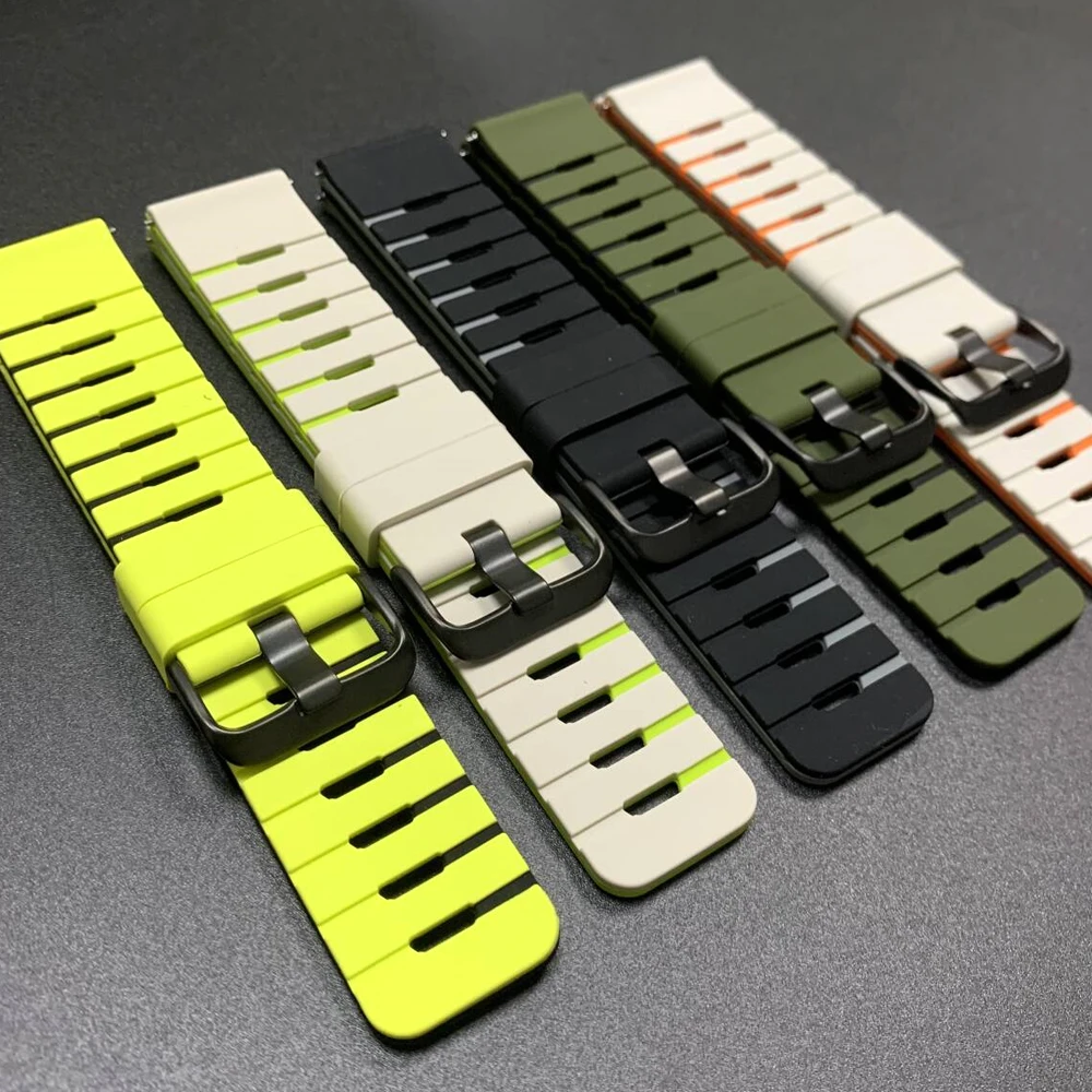 22mm シリコンストラップ Xiaomi Watch S4 Sport S3 S2 46/42mm S1 Pro カラー2 Mi Watchバンド Garmin Venu 4 45mm 交換用ブレスレット