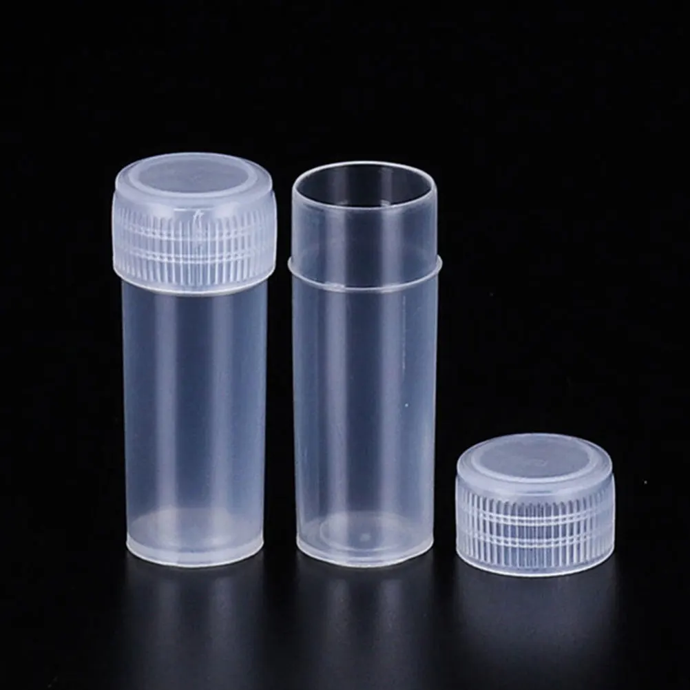 

50 Pcs Bottle Powder Container Little Bottles with Lids Bottled Mini Containers