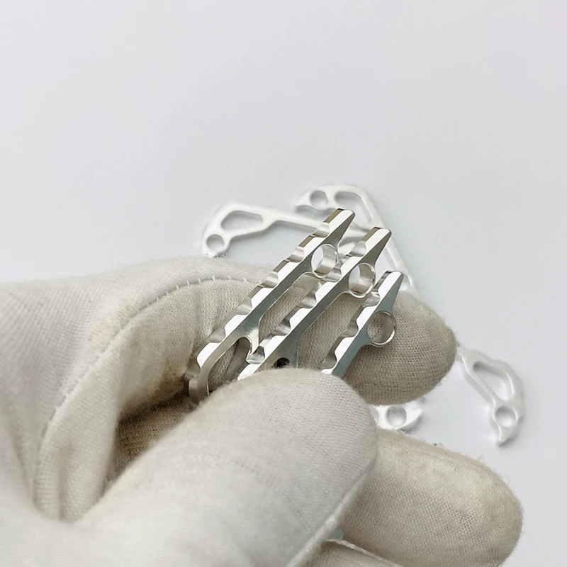 1 pezzo Coltello in lega di alluminio Colonna vertebrale Chiglia per coltello a farfalla BM 535 Colonna vertebrale Chiglia Coltello pieghevole fai da te Manico Materiale Set di strumenti