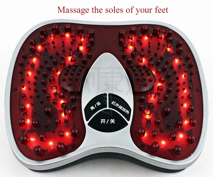 

220 В массажер для ног, инфракрасный нагрев, удар для ног, машина для педикюра, акупунктурные точки, массажер для ног