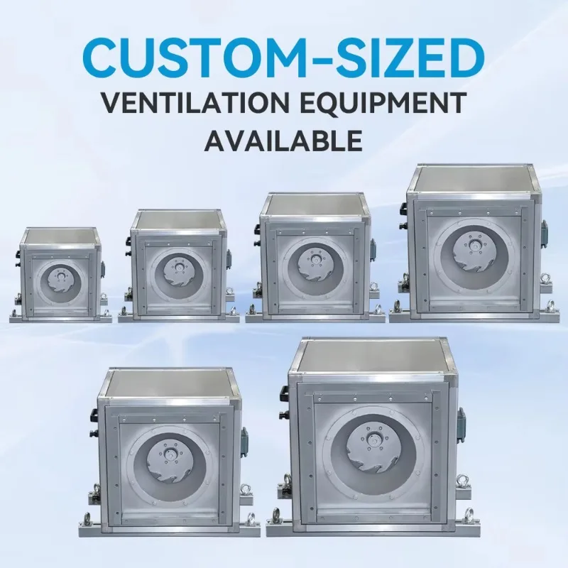 NNS-No600 HVAC System  Low Noise Industrial Cabinet Fan Box Type Ventilation Exhaust Blower