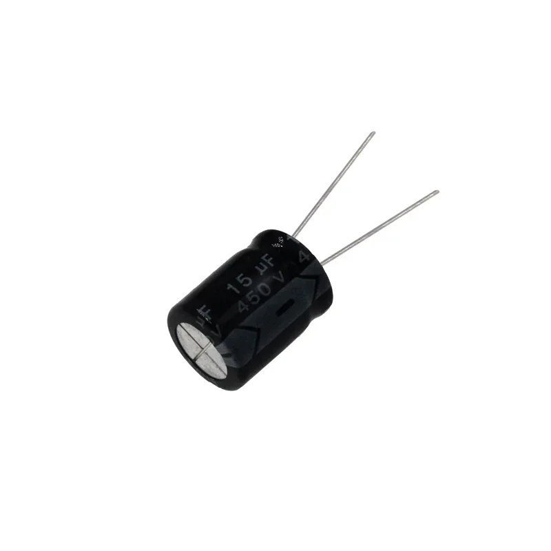 Imagem -03 - Capacitor Eletrolítico de Alumínio 15uf 450v 15mfd 450 Volts 10x17 mm 20 Pcs