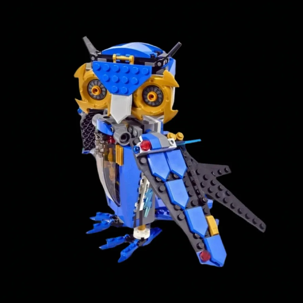 

505Pcs Jay's Owl Ship (70668 C-) MOC Ninjagoes Education Building diy Blocks Birthday Toys Gift