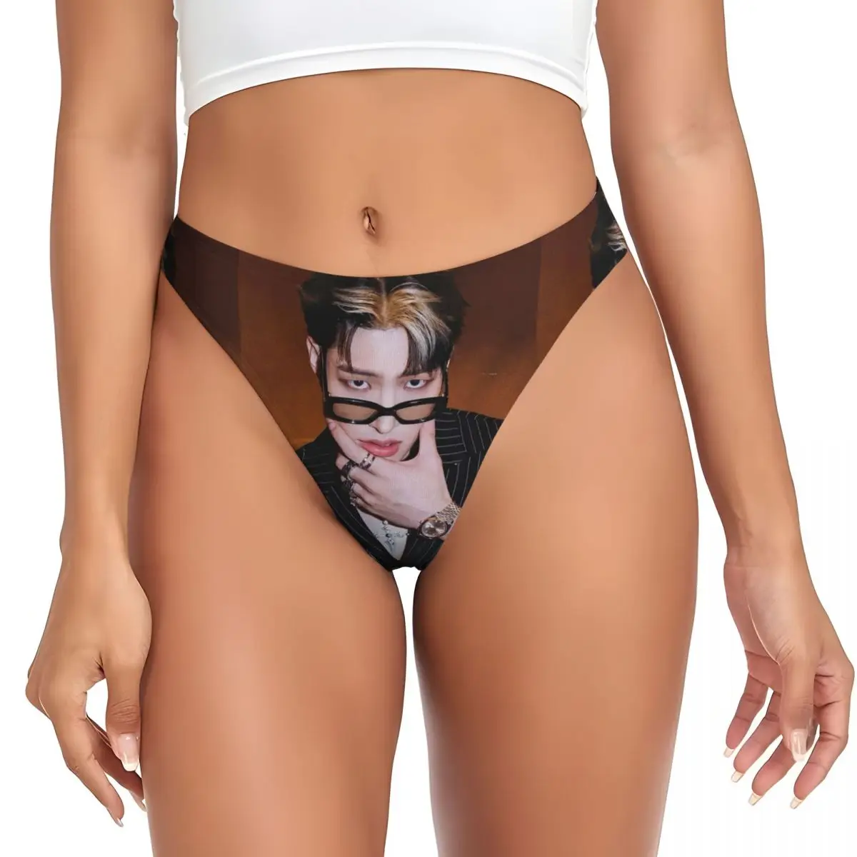 Custom Mingi Ateez - Spin Off From The Witness Halazia G-string Panties Breathable Women Stretch Thongs Comfort Underwear