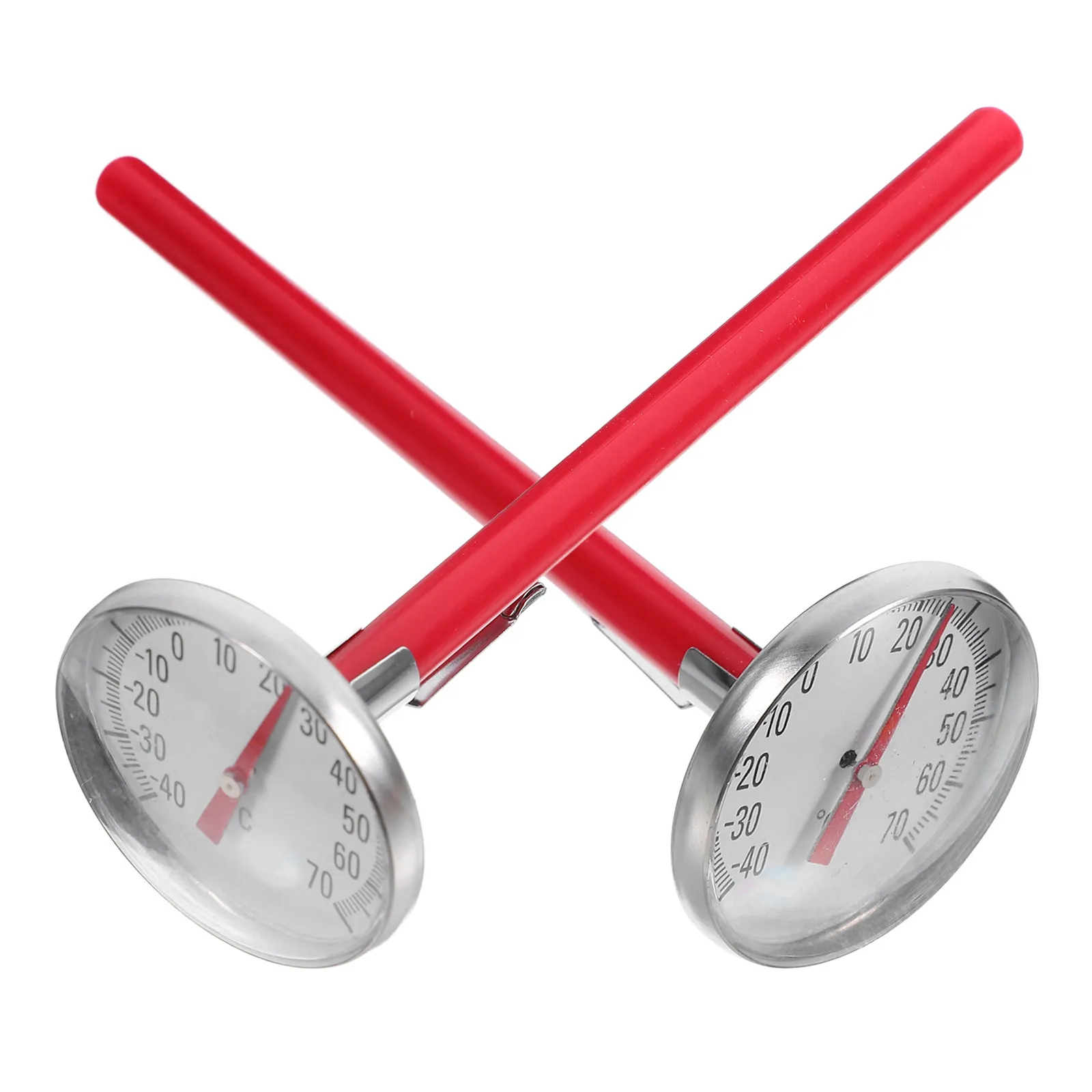 

Auto Mechanical Thermometer Hygrometer for Car Interior and Home Use Battery Free Easy Mount Dashboard Clock Style Air