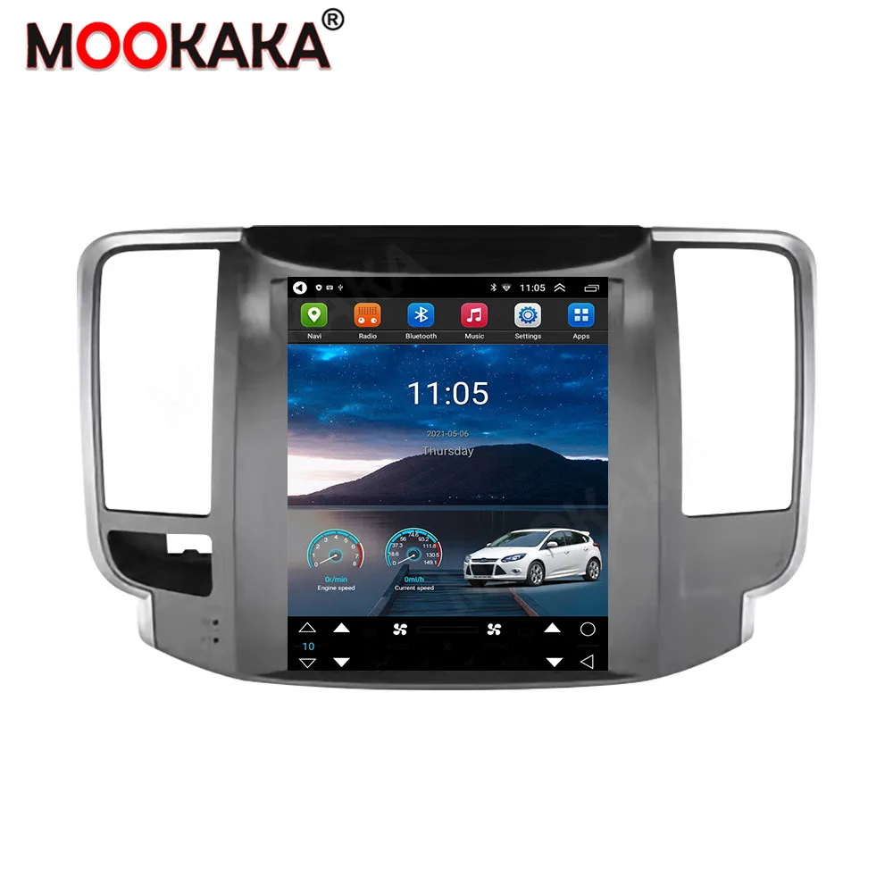 Tesla style Vertical screen For NISSAN Teana J32  Maxima 2008-2012 Android 13.0 Car Radio Video Player GPS Navigation Stereo BT