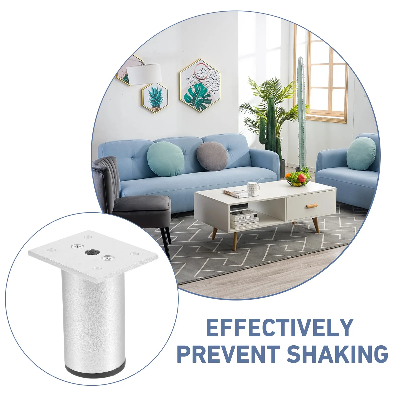 

4 шт. регулируемые металлические ножки для дивана, мебельные опоры, сменные ножки для дивана, кофейного столика, комода, мебельные опоры для дивана