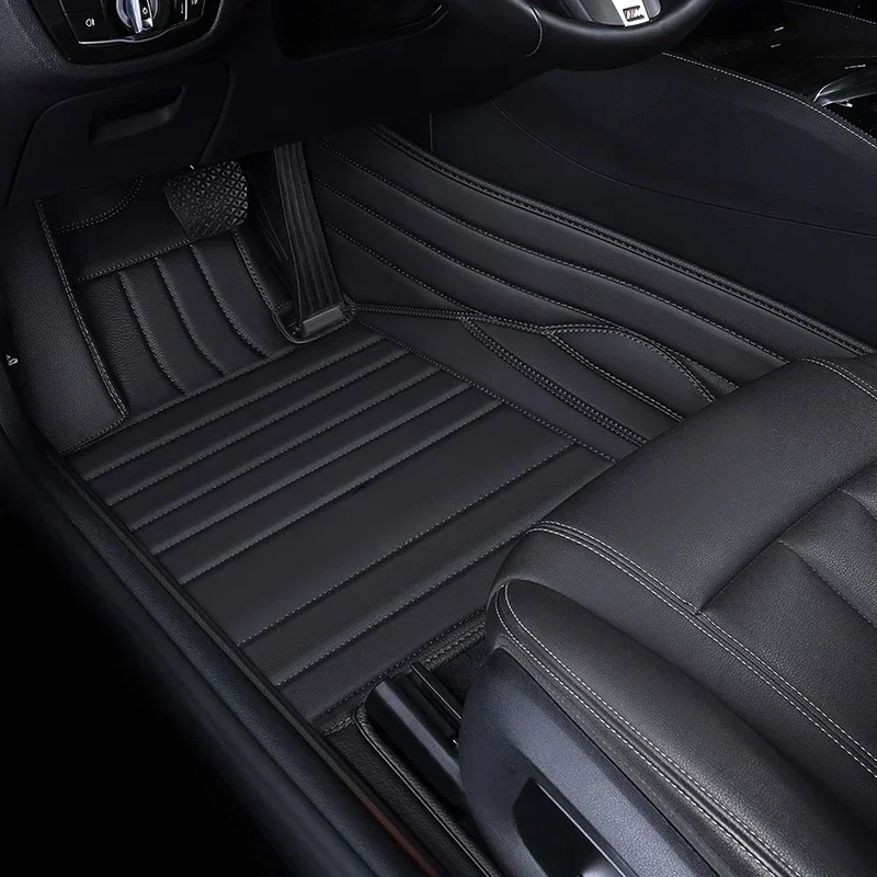 Custom 5D Large Stripes Car Floor Mats Full Coverage SUV & Coupe Fitment 2018-2023